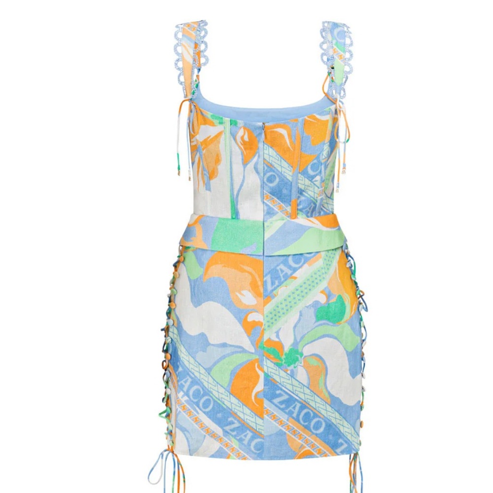 Sabo Skirt - Zaco - Tyra Lace Up Dress - Calista Aliza - Picture 5 of 5